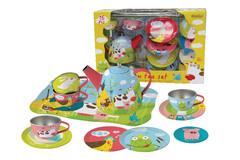 FARM TIN TEA SET 15PCS