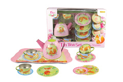 WOODLAND FOX TIN TEA SET 15PCS