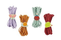 JUMPING ROPE ELASTICS WITH WOODEN SPRING ANIMAL