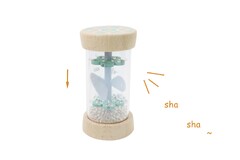 ECOWHIRLIE RATTLE BLUE