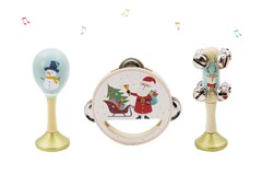 CHRISTMAS 3PC MUSICAL SET