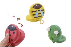 WOODEN INSECT CASTANET PACK OF 3