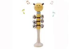 WOODEN BEE BELL STICK