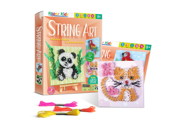 KAPER KIDZ STRING ART CRAFT KIT