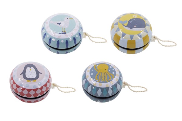 SEA ANIMAL TIN YO-YO PRICE FOR 4