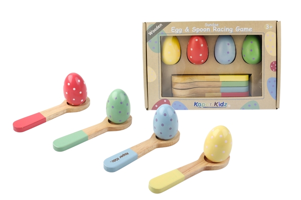 SUNDAE EGG & SPOON  RACING GAME